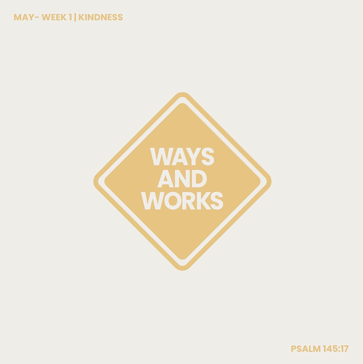 Psalm 145:17 (KINDNESS | Week 1)