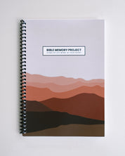 Bible Memory Project journal cover