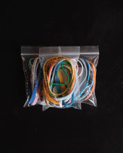 Three packages with assorted Bible Memory Project wristbands