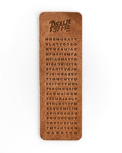 Psalm 51:1-12 NIV leather bookmark
