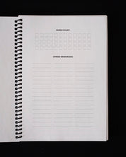 Bible Memory Project Journal verse tracker page