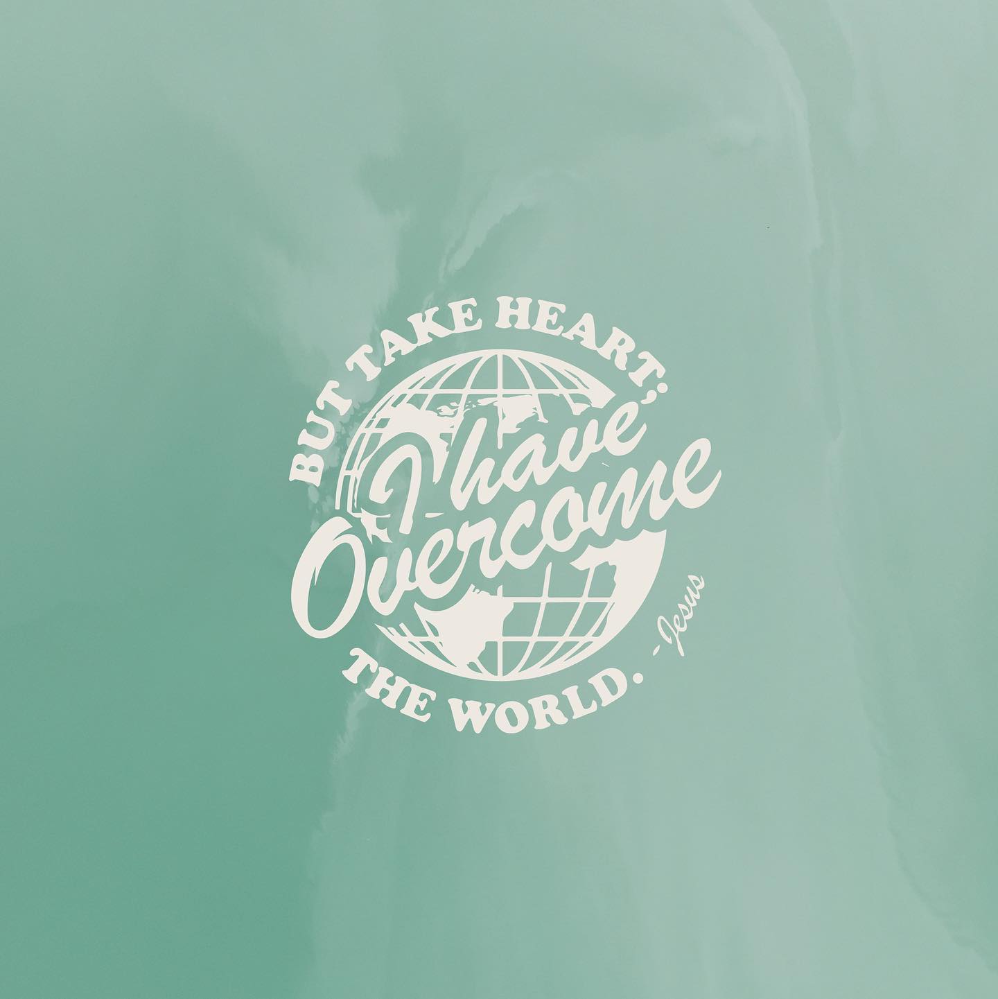 John 16:33 devotional header graphic - Peace series, week 4