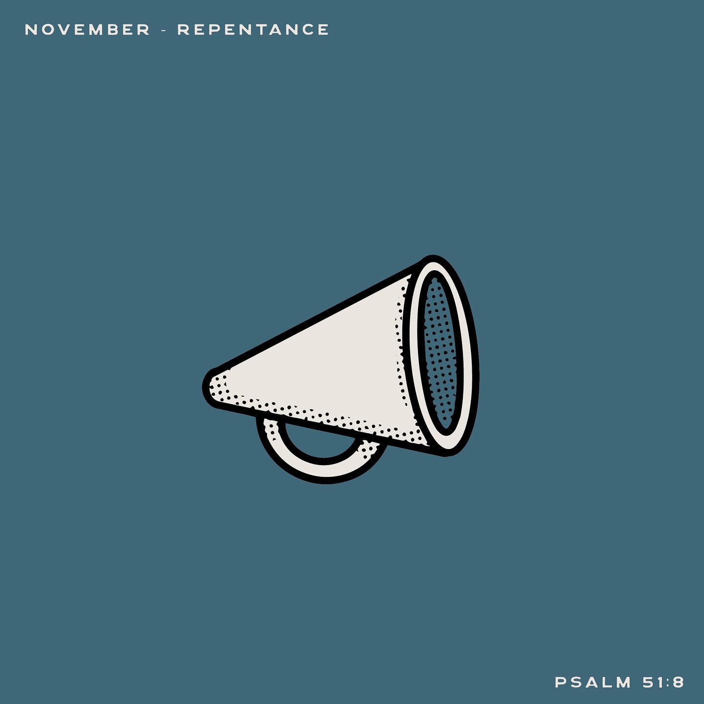 Psalm 51:8 devotional header graphic - Repentance series, week 8