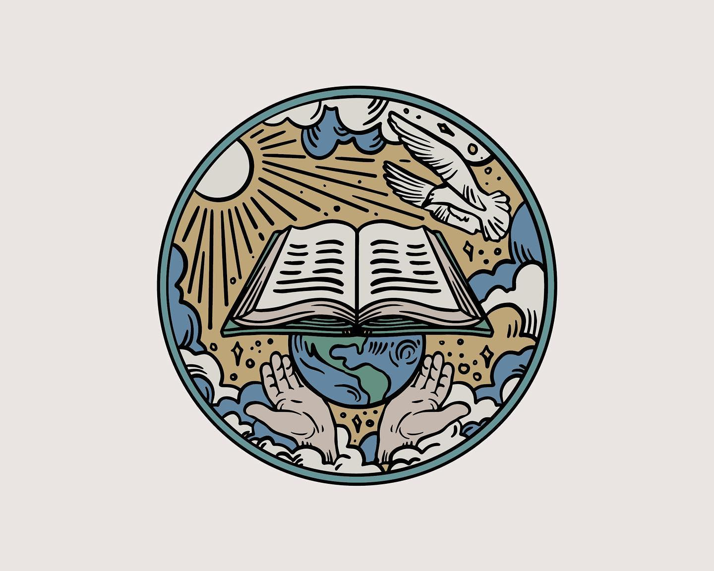 John 1:1 devotional header graphic - Creation series, week 3 (The Speaking God)