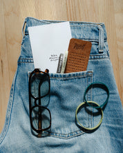 Psalm 51:1-12 Memory Bookmark (Italian Leather)